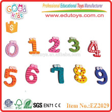 Номер обучения игрушки деревянные номер игры дети игрушки магнитный номер